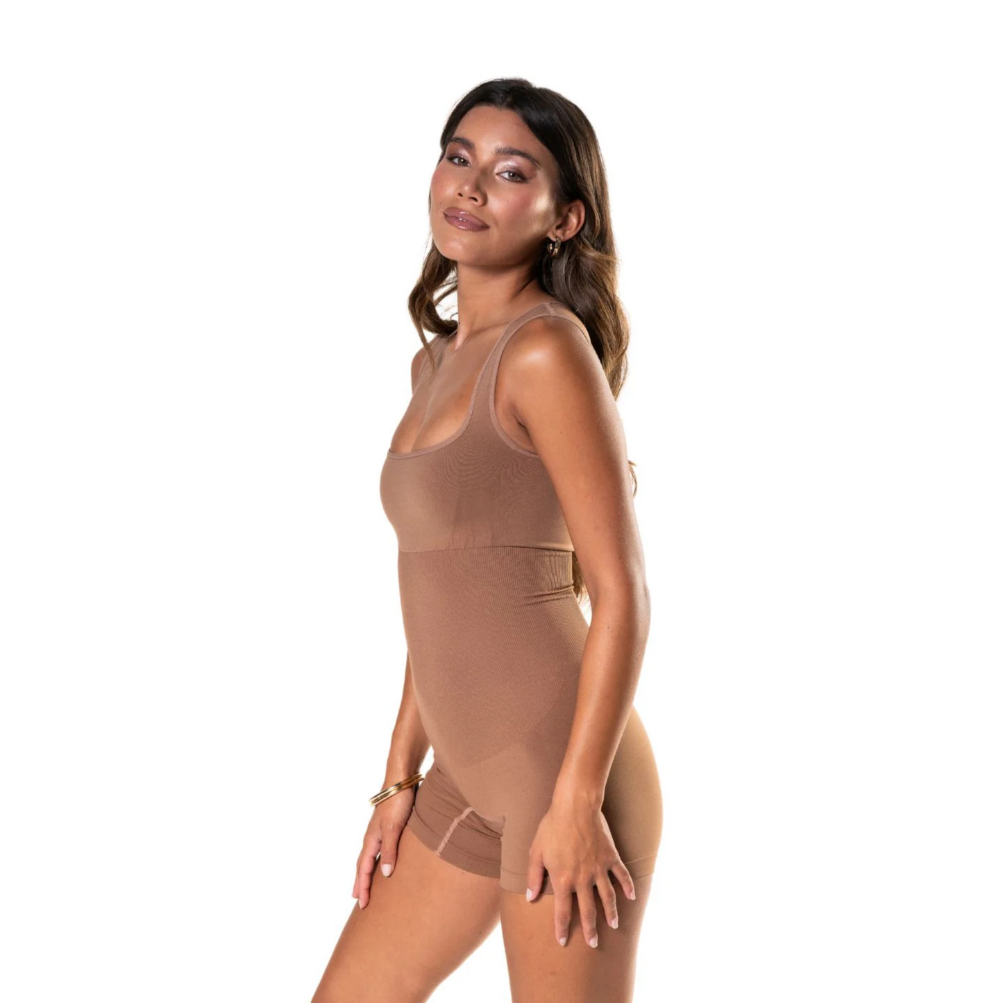 VIERKANTE HALS SHAPEWEAR JUMPSUIT