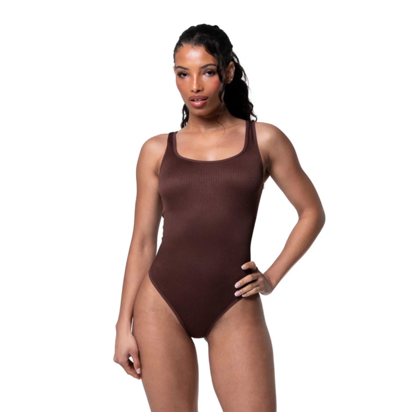 GERIBBELDE SHAPEWEAR BODYSUIT