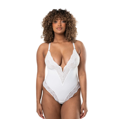 V-HALS BODYSUIT
