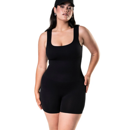 VIERKANTE HALS SHAPEWEAR JUMPSUIT