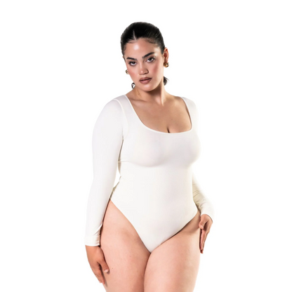 LANGE MOUWEN STRING BODYSUIT