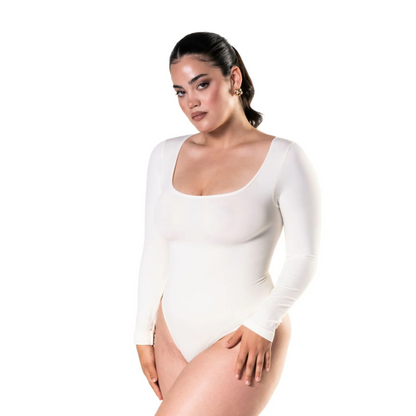 LANGE MOUWEN STRING BODYSUIT