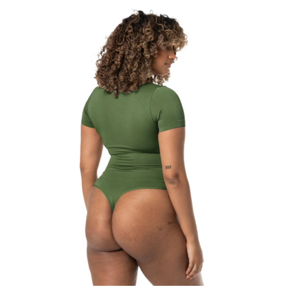 VIERKANT HALS STRING BODYSUIT